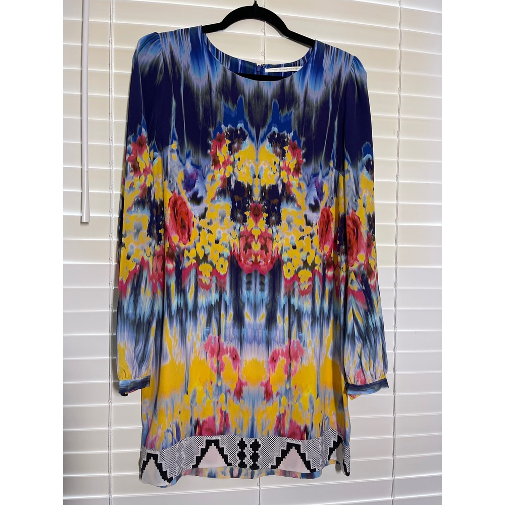 Twelfth Street by Cynthia Vincent colorful silk dress